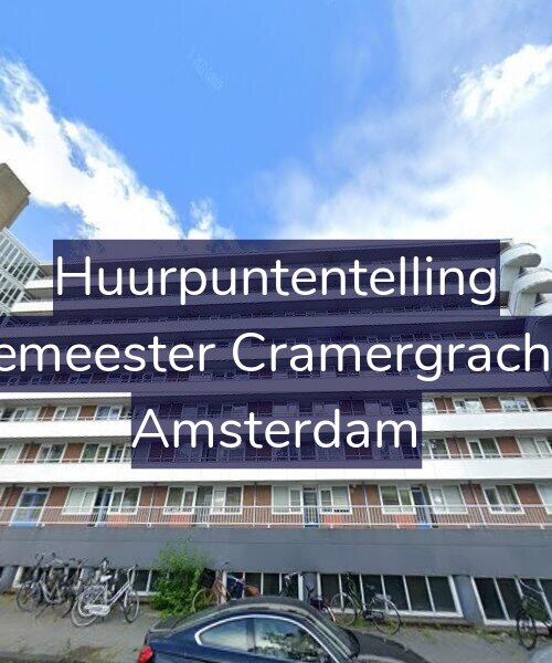 Foto gevel Huurpuntentelling voor Burgemeester Cramergracht 162, Amsterdam