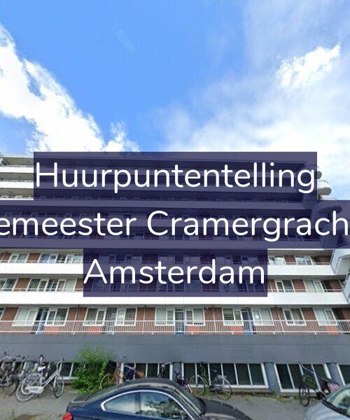 Foto gevel Huurpuntentelling voor Burgemeester Cramergracht 164, Amsterdam