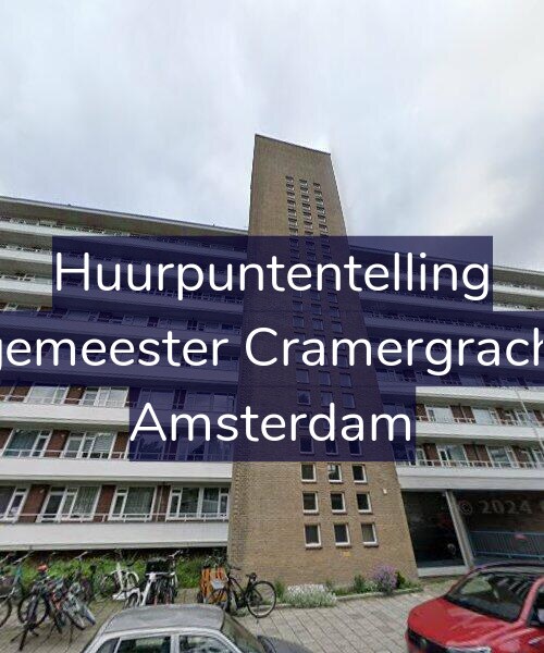 Foto gevel Huurpuntentelling voor Burgemeester Cramergracht 77, Amsterdam