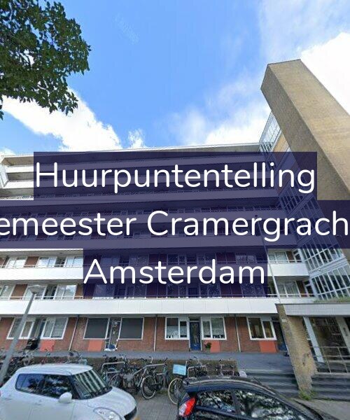 Foto gevel Huurpuntentelling voor Burgemeester Cramergracht 124, Amsterdam