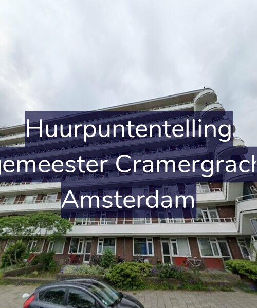 Foto gevel Huurpuntentelling voor Burgemeester Cramergracht 86, Amsterdam