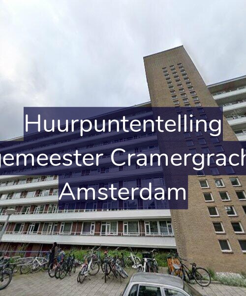 Foto gevel Huurpuntentelling voor Burgemeester Cramergracht 42, Amsterdam