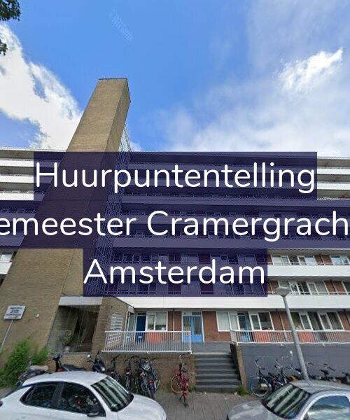 Foto gevel Huurpuntentelling voor Burgemeester Cramergracht 151, Amsterdam