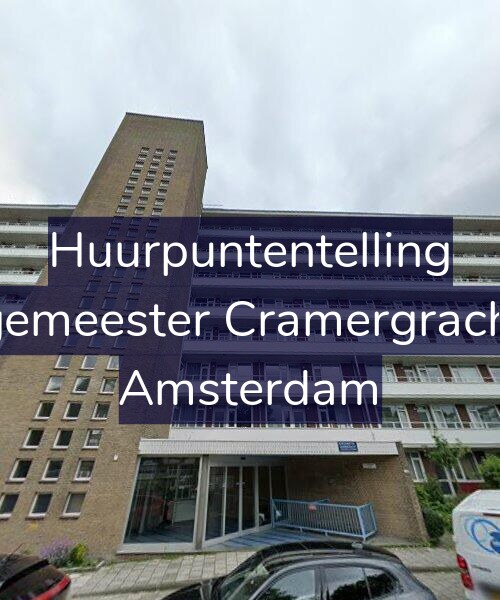 Foto gevel Huurpuntentelling voor Burgemeester Cramergracht 60, Amsterdam