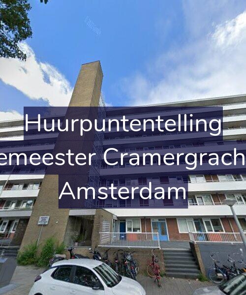Foto gevel Huurpuntentelling voor Burgemeester Cramergracht 135, Amsterdam