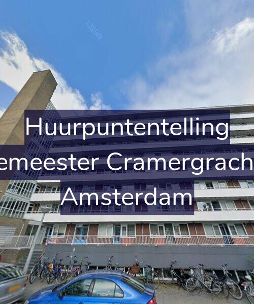 Foto gevel Huurpuntentelling voor Burgemeester Cramergracht 152, Amsterdam