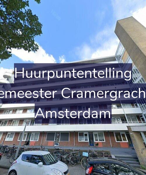 Foto gevel Huurpuntentelling voor Burgemeester Cramergracht 122, Amsterdam