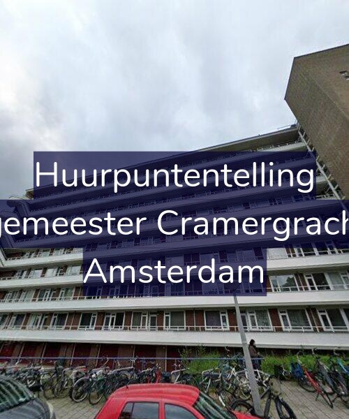 Foto gevel Huurpuntentelling voor Burgemeester Cramergracht 32, Amsterdam