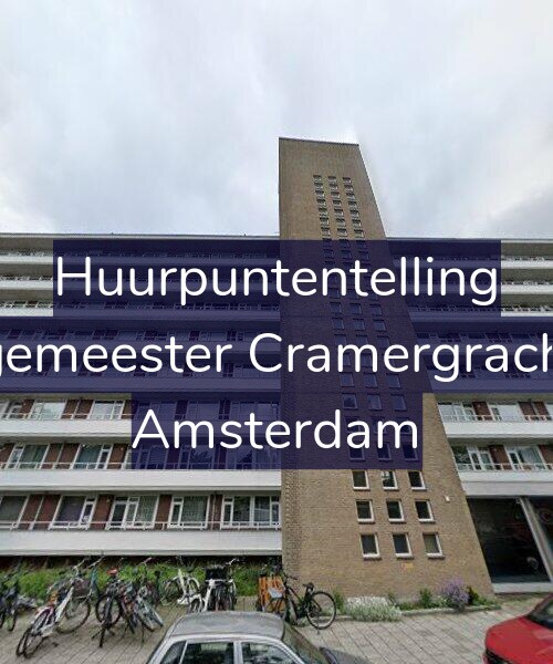 Foto gevel Huurpuntentelling voor Burgemeester Cramergracht 29, Amsterdam