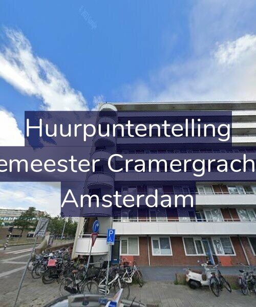 Foto gevel Huurpuntentelling voor Burgemeester Cramergracht 104, Amsterdam