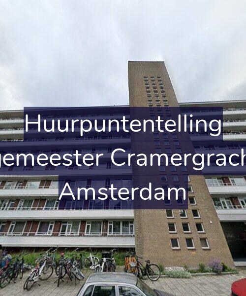 Foto gevel Huurpuntentelling voor Burgemeester Cramergracht 11, Amsterdam