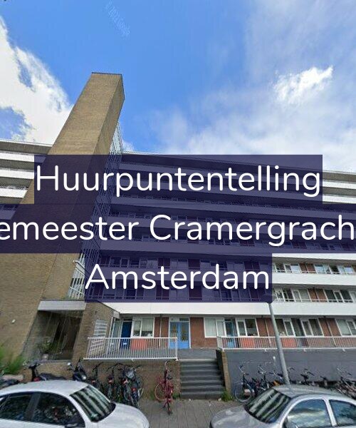 Foto gevel Huurpuntentelling voor Burgemeester Cramergracht 146, Amsterdam