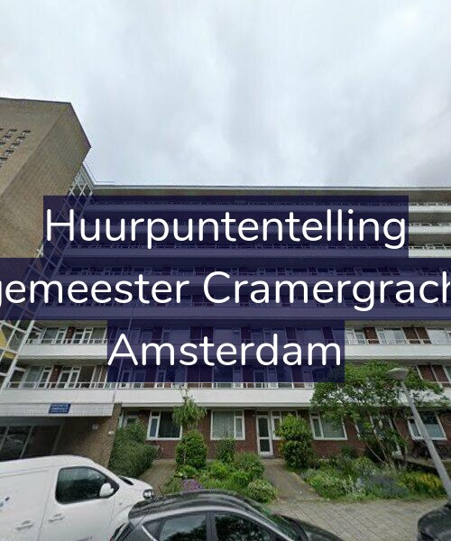 Foto gevel Huurpuntentelling voor Burgemeester Cramergracht 70, Amsterdam