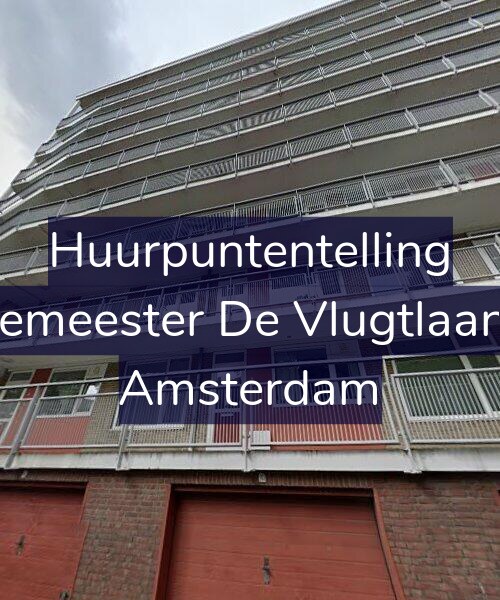 Foto gevel Huurpuntentelling voor Burgemeester De Vlugtlaan 337, Amsterdam