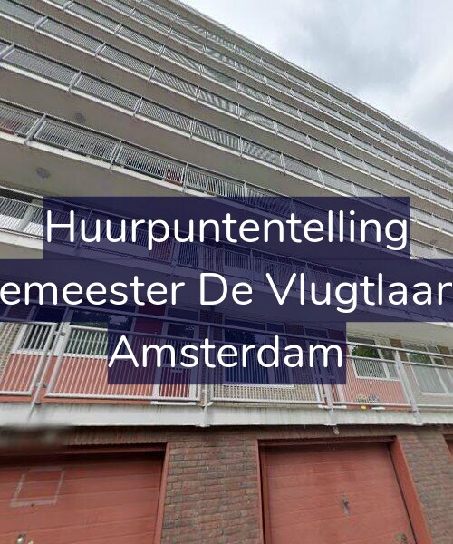 Foto gevel Huurpuntentelling voor Burgemeester De Vlugtlaan 271, Amsterdam