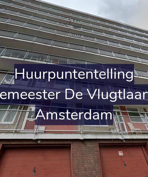 Foto gevel Huurpuntentelling voor Burgemeester De Vlugtlaan 319, Amsterdam