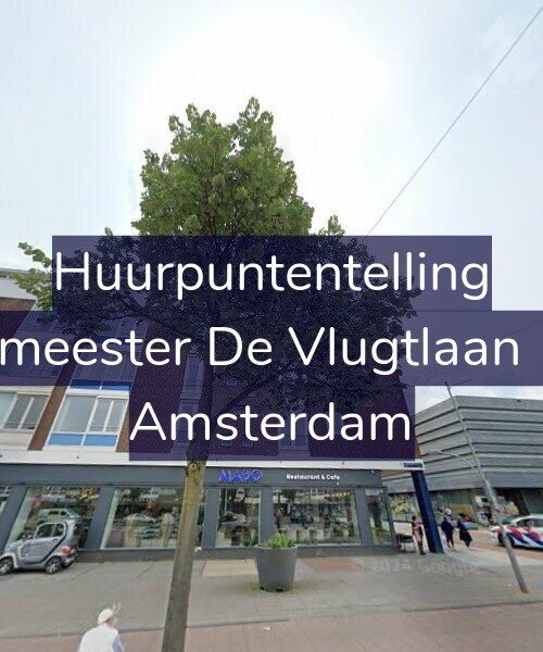Foto gevel Huurpuntentelling voor Burgemeester De Vlugtlaan 155-B, Amsterdam