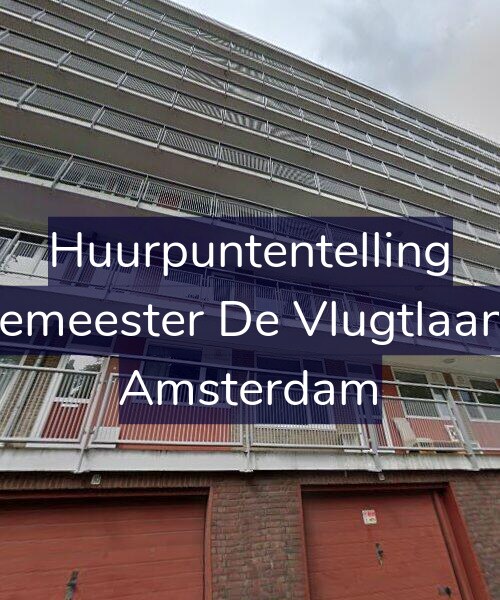 Foto gevel Huurpuntentelling voor Burgemeester De Vlugtlaan 317, Amsterdam
