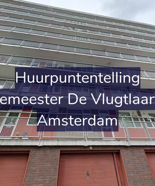 Foto gevel Huurpuntentelling voor Burgemeester De Vlugtlaan 245, Amsterdam