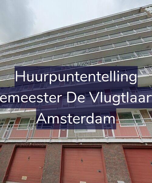 Foto gevel Huurpuntentelling voor Burgemeester De Vlugtlaan 207, Amsterdam