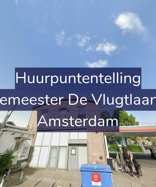 Foto gevel Huurpuntentelling voor Burgemeester De Vlugtlaan 123, Amsterdam