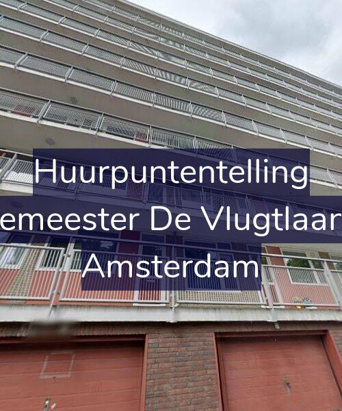 Foto gevel Huurpuntentelling voor Burgemeester De Vlugtlaan 273, Amsterdam