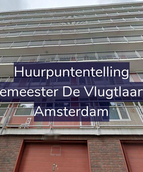 Foto gevel Huurpuntentelling voor Burgemeester De Vlugtlaan 285, Amsterdam