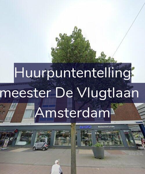 Foto gevel Huurpuntentelling voor Burgemeester De Vlugtlaan 153-C, Amsterdam