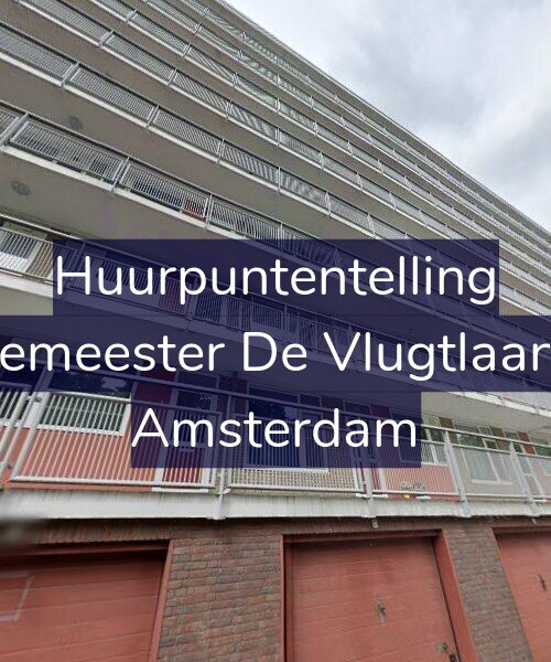 Foto gevel Huurpuntentelling voor Burgemeester De Vlugtlaan 265, Amsterdam