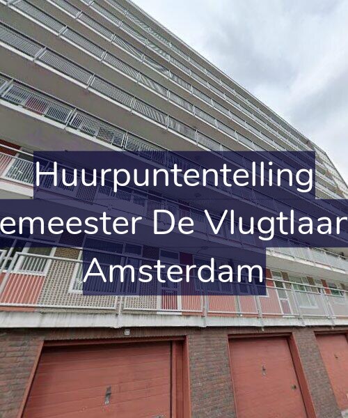 Foto gevel Huurpuntentelling voor Burgemeester De Vlugtlaan 227, Amsterdam