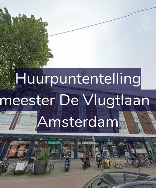 Foto gevel Huurpuntentelling voor Burgemeester De Vlugtlaan 147-C, Amsterdam