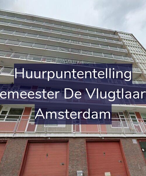 Foto gevel Huurpuntentelling voor Burgemeester De Vlugtlaan 195, Amsterdam