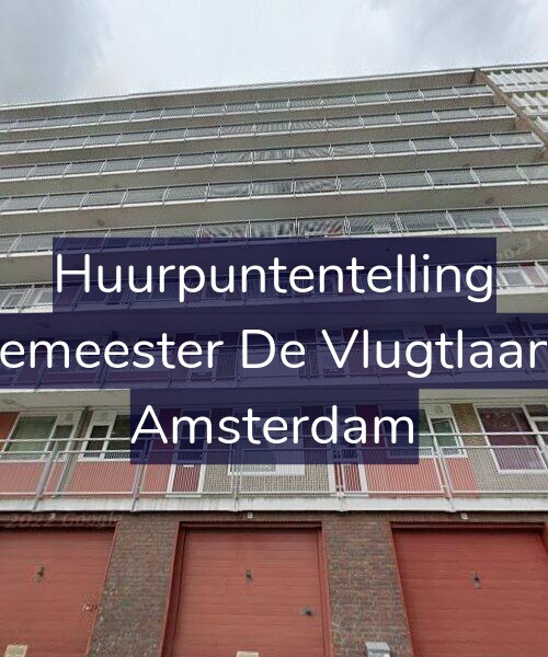 Foto gevel Huurpuntentelling voor Burgemeester De Vlugtlaan 201, Amsterdam