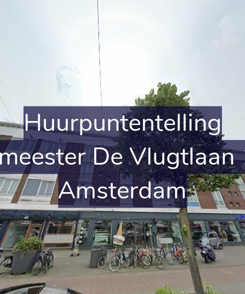 Foto gevel Huurpuntentelling voor Burgemeester De Vlugtlaan 151-A, Amsterdam