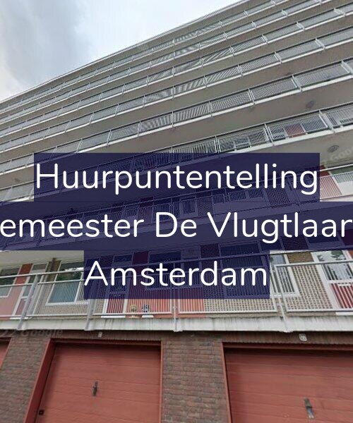 Foto gevel Huurpuntentelling voor Burgemeester De Vlugtlaan 259, Amsterdam