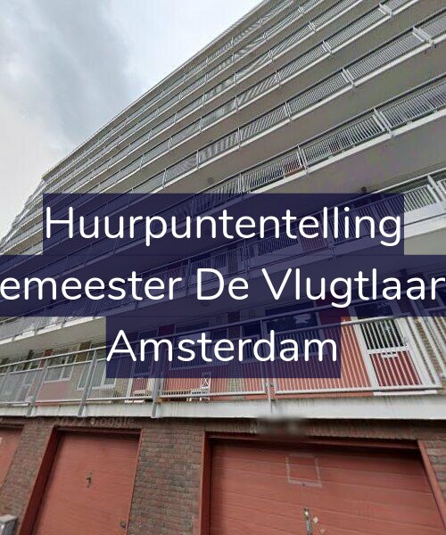 Foto gevel Huurpuntentelling voor Burgemeester De Vlugtlaan 303, Amsterdam