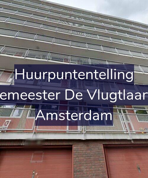 Foto gevel Huurpuntentelling voor Burgemeester De Vlugtlaan 277, Amsterdam