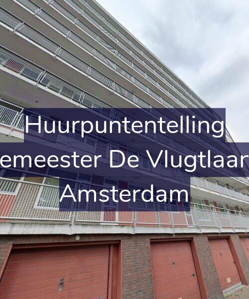 Foto gevel Huurpuntentelling voor Burgemeester De Vlugtlaan 225, Amsterdam