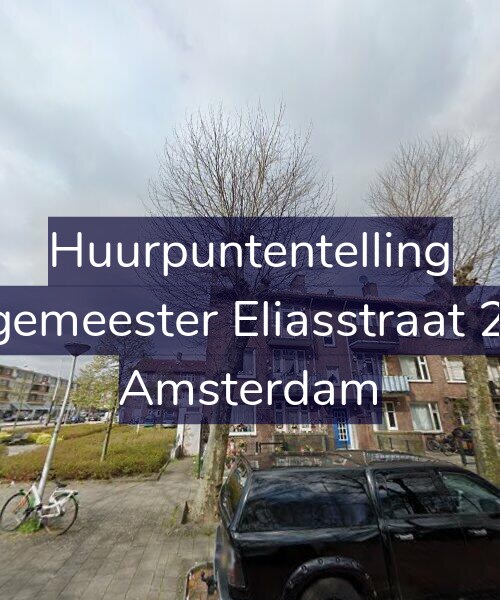 Foto gevel Huurpuntentelling voor Burgemeester Eliasstraat 25-H, Amsterdam