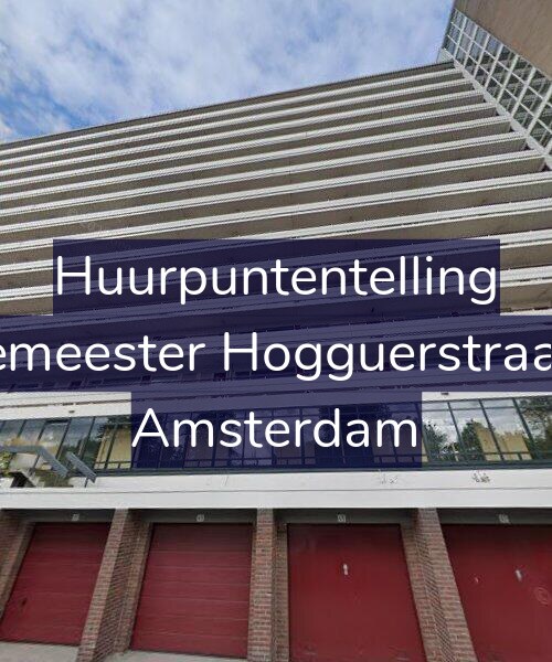 Foto gevel Huurpuntentelling voor Burgemeester Hogguerstraat 151, Amsterdam