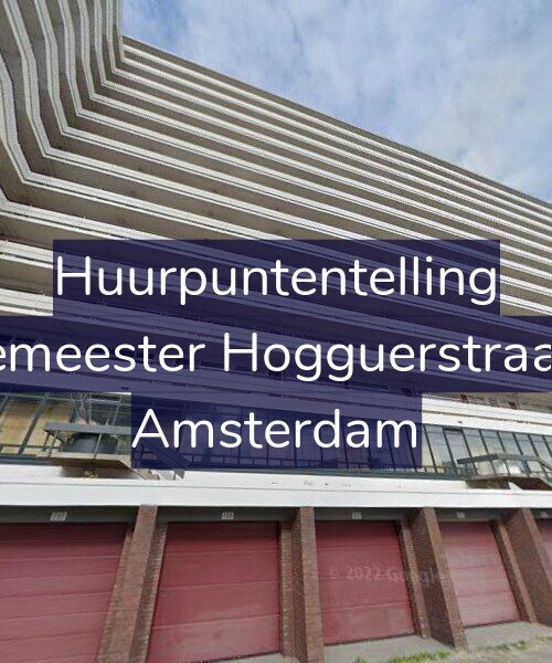 Foto gevel Huurpuntentelling voor Burgemeester Hogguerstraat 947, Amsterdam