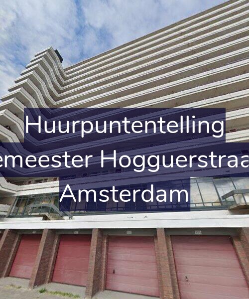 Foto gevel Huurpuntentelling voor Burgemeester Hogguerstraat 971, Amsterdam