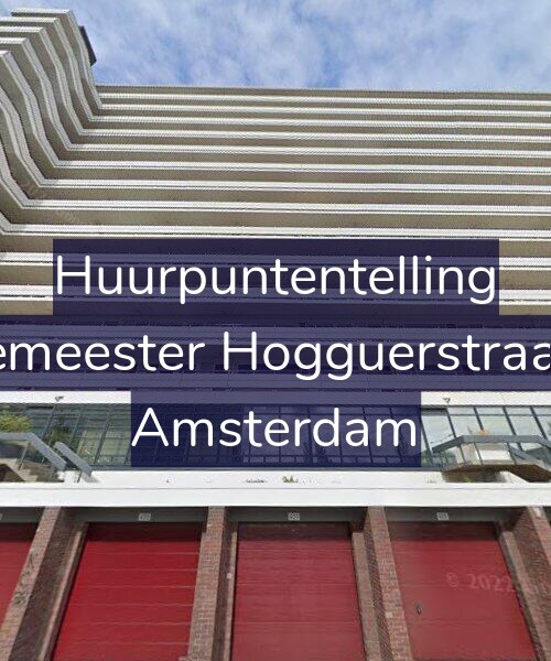 Foto gevel Huurpuntentelling voor Burgemeester Hogguerstraat 489, Amsterdam