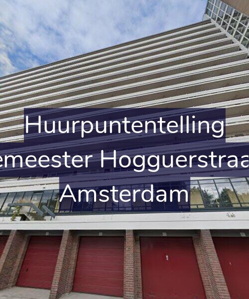 Foto gevel Huurpuntentelling voor Burgemeester Hogguerstraat 141, Amsterdam