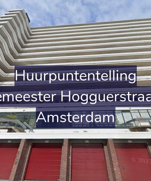 Foto gevel Huurpuntentelling voor Burgemeester Hogguerstraat 475, Amsterdam