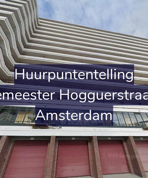 Foto gevel Huurpuntentelling voor Burgemeester Hogguerstraat 845, Amsterdam