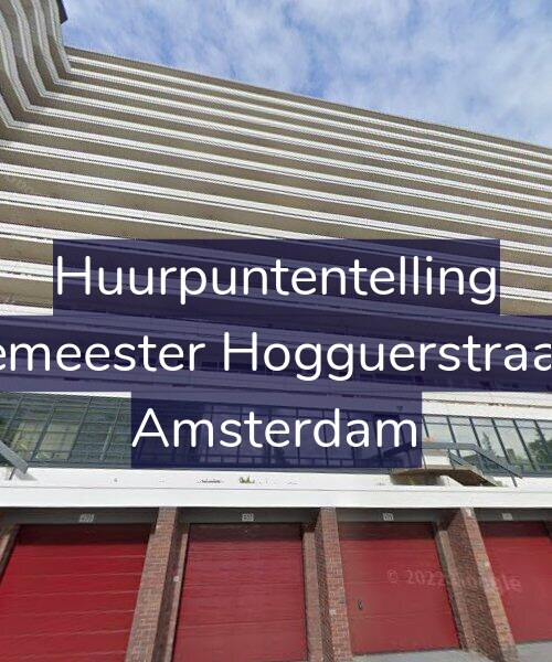 Foto gevel Huurpuntentelling voor Burgemeester Hogguerstraat 567, Amsterdam