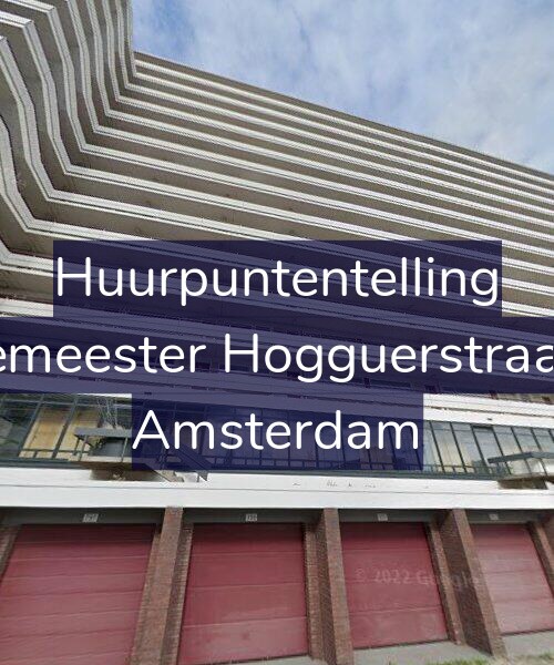 Foto gevel Huurpuntentelling voor Burgemeester Hogguerstraat 887, Amsterdam