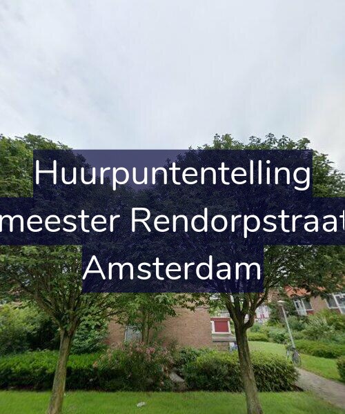 Foto gevel Huurpuntentelling voor Burgemeester Rendorpstraat 44-H, Amsterdam