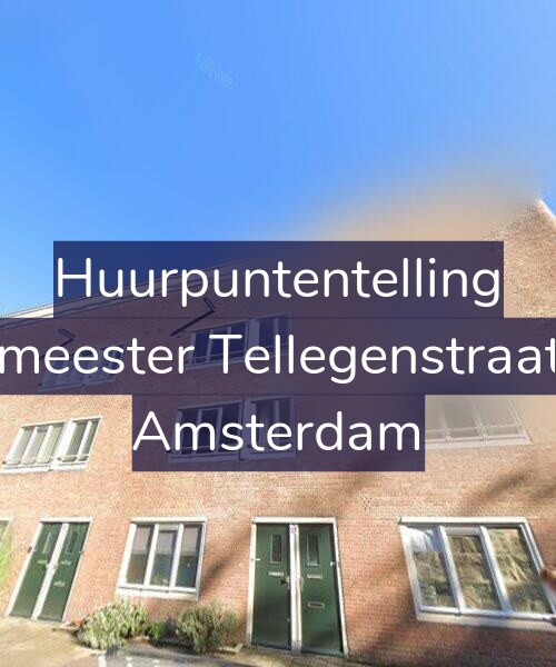 Foto gevel Huurpuntentelling voor Burgemeester Tellegenstraat 27-H, Amsterdam